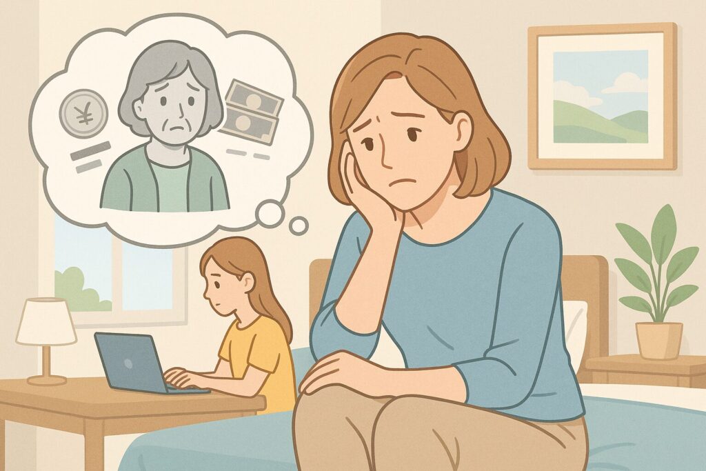 40代シングルマザー老後への不安と現状