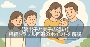 【嫡出子と実子の違い】相続トラブル回避のポイントを解説