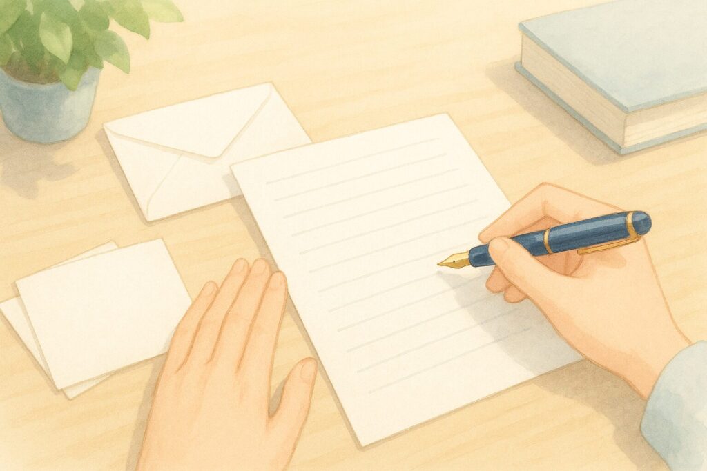 相続人への手紙の宛名の正しい書き方