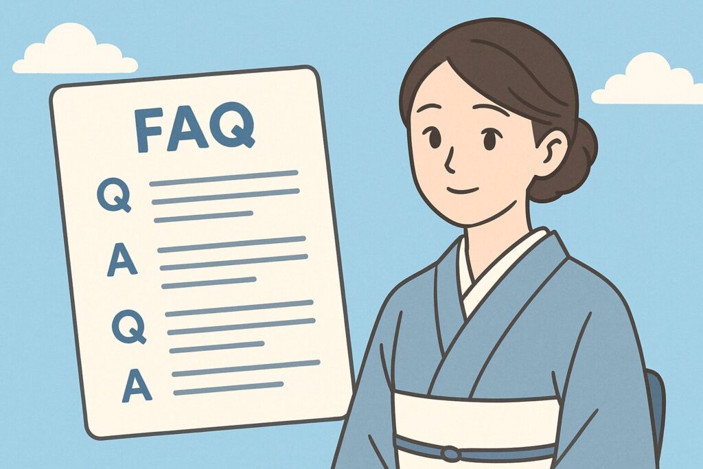 黒留袖の長襦袢の柄選びの注意点