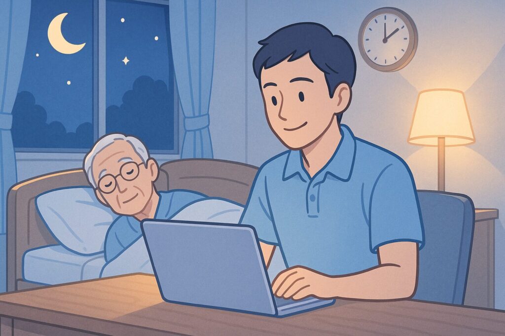 有料老人ホームの夜勤は楽という噂