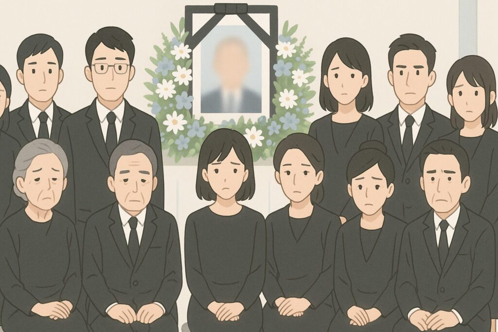 葬式で笑顔はマナー違反なのでしょうか